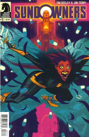 Sundowners 3 published by Dark Horse with cover art by Chris Brunner