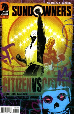 Sundowners 4 published by Dark Horse with cover art by Chris Brunner and Rico Renzi
