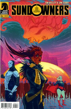 Sundowners 6 published by Dark Horse with cover art by Chris Brunner