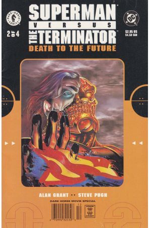 Superman vs. The Terminator: Death to the Future 2 (Newsstand) published by Dark Horse