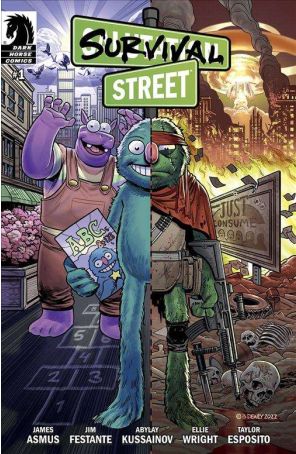 Survival Street 1A published by Dark Horse with cover art by Ben Dewey