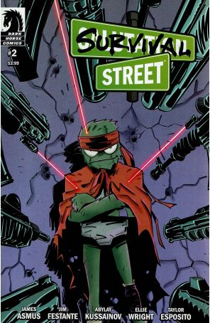 Survival Street 2 published by Dark Horse with cover art by Abylay Kussainov