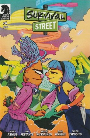 Survival Street 4A published by Dark Horse with cover art by Liana Kangas