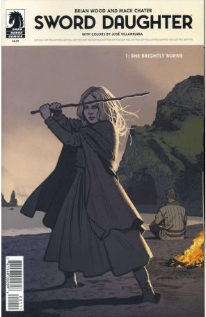 Sword Daughter 1A published by Dark Horse with cover art by Lauren Affe