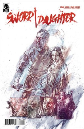 Sword Daughter 1B published by Dark Horse with cover art by Mack Chater