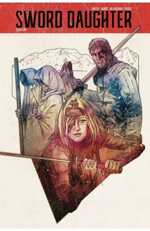 Sword Daughter 4B published by Dark Horse with cover art by Mack Chater