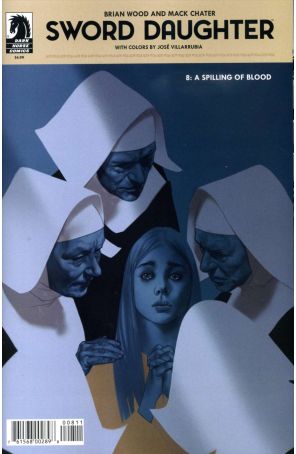 Sword Daughter 8A published by Dark Horse with cover art by Ben Oliver