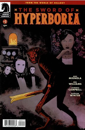 The Sword of Hyperborea 2 published by Dark Horse with cover art by Mike Mignola