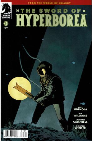 The Sword of Hyperborea 3 published by Dark Horse with cover art by Mike Mignola