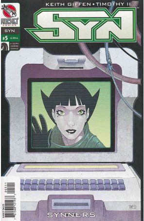 Syn 5 published by Dark Horse with cover art by Timothy Green II