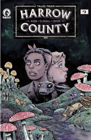 Tales From Harrow County: Fair Folk 3 published by Dark Horse with cover art by Emily Schnall