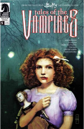 Tales of the Vampires 5 published by Dark Horse with cover art by Brian Horton