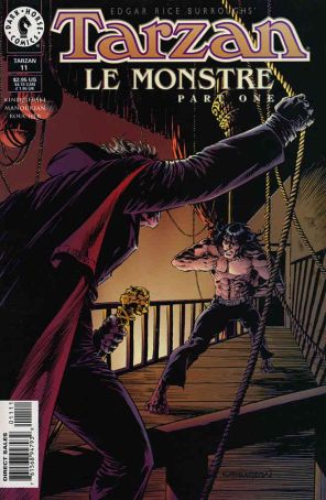 Tarzan (Dark Horse) 11 published by Dark Horse with cover art by Bernie Wrightson