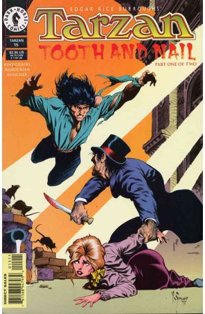 Tarzan (Dark Horse) 15 published by Dark Horse with cover art by Mark Schultz