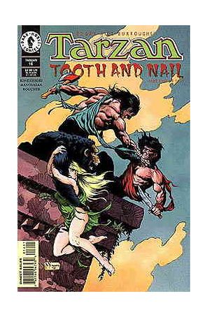 Tarzan (Dark Horse) 16 published by Dark Horse with cover art by Mark Schultz