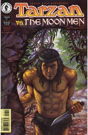 Tarzan (Dark Horse) 17 published by Dark Horse with cover art by John Totleben