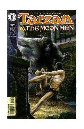 Tarzan (Dark Horse) 19 published by Dark Horse with cover art by John Totleben