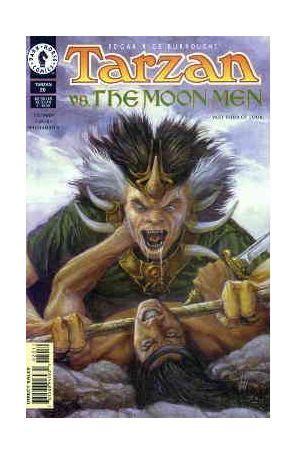 Tarzan (Dark Horse) 20 published by Dark Horse with cover art by John Totleben