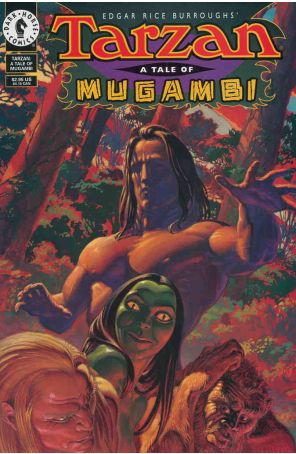 Tarzan: A Tale of Mugambi (Edgar Rice Burroughs') 1 published by Dark Horse with cover art by Igor Kordey
