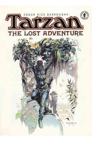 Tarzan: The Lost Adventure (Edgar Rice Burroughs') 1 published by Dark Horse with cover art by Arthur Suydam