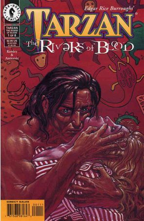 Tarzan: The Rivers of Blood (Edgar Rice Burroughs') 1 published by Dark Horse with cover art by Igor Kordey