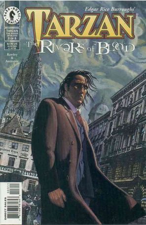 Tarzan: The Rivers of Blood (Edgar Rice Burroughs') 3 published by Dark Horse with cover art by Igor Kordey