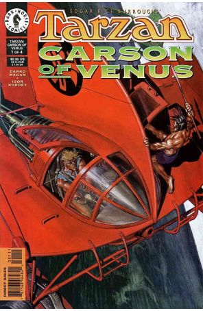 Tarzan/Carson of Venus 1 published by Dark Horse
