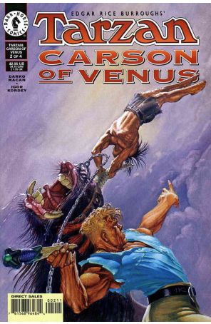 Tarzan/Carson of Venus 2 published by Dark Horse