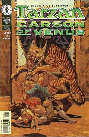 Tarzan/Carson of Venus 4 published by Dark Horse