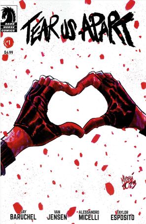 Tear Us Apart 1 published by Dark Horse with cover art by Alessandro Micelli