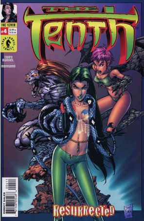Tenth: Resurrected 4 published by Dark Horse with cover art by Tony Daniel
