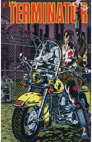 Terminator (2nd Series) 2 published by Dark Horse with cover art by Chris Warner