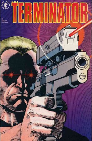 Terminator (2nd Series) 3 published by Dark Horse with cover art by Chris Warner