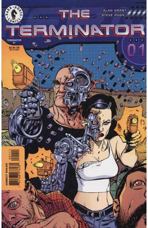Terminator (4th Series) 1 published by Dark Horse with cover art by Steve Pugh