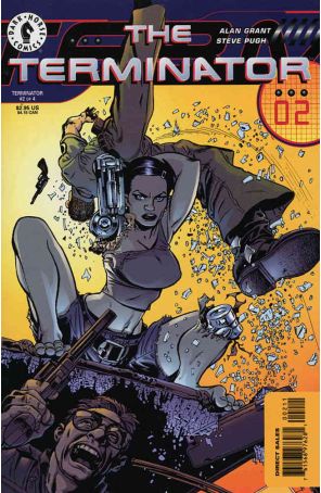Terminator (4th Series) 2 published by Dark Horse with cover art by Steve Pugh