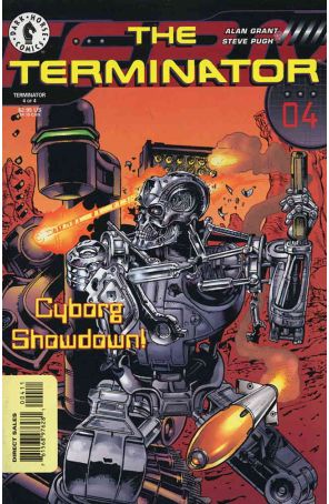 Terminator (4th Series) 4 published by Dark Horse with cover art by Steve Pugh