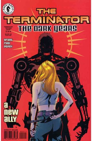Terminator: The Dark Years 2 published by Dark Horse with cover art by Jae Lee