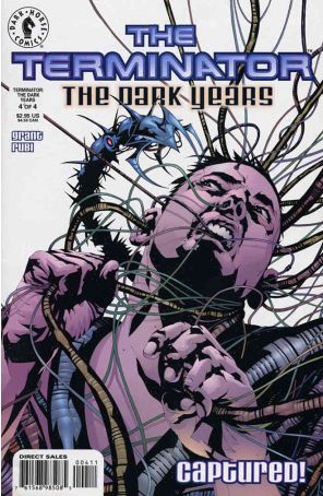 Terminator: The Dark Years 4 published by Dark Horse with cover art by Jae Lee