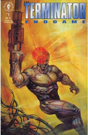 Terminator: Endgame 1 published by Dark Horse with cover art by John Higgins