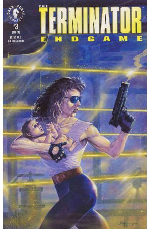 Terminator: Endgame 3 published by Dark Horse with cover art by John Higgins