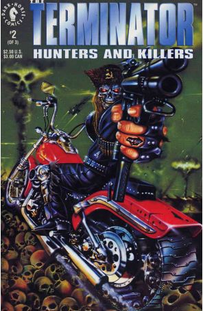 Terminator: Hunters and Killers 2 published by Dark Horse with cover art by John Tyler Dismukes