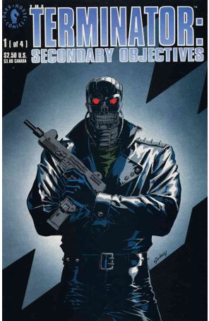 Terminator: Secondary Objectives 1 published by Dark Horse with cover art by Paul Gulacy