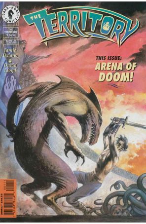 The Territory 1 published by Dark Horse with cover art by David Lloyd