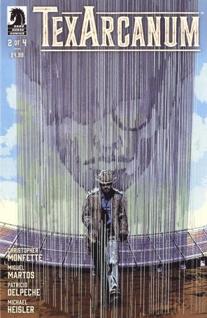 Texarcanum 2 published by Dark Horse with cover art by Miguel Martos