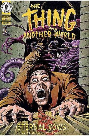 Thing From Another World: Eternal Vows 1 published by Dark Horse with cover art by Paul Gulacy