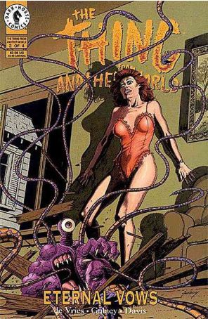 Thing From Another World: Eternal Vows 2 published by Dark Horse with cover art by Paul Gulacy