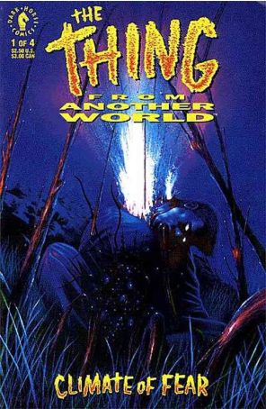Thing From Another World: Climate of Fear 1 published by Dark Horse with cover art by John Higgins