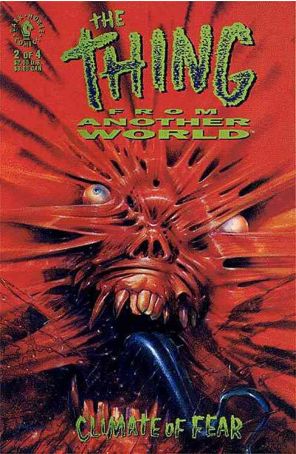 Thing From Another World: Climate of Fear 2 published by Dark Horse with cover art by John Higgins