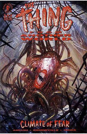 Thing From Another World: Climate of Fear 3 published by Dark Horse with cover art by John Higgins
