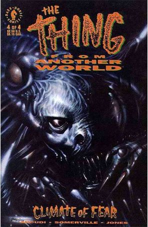 Thing From Another World: Climate of Fear 4 published by Dark Horse with cover art by John Higgins